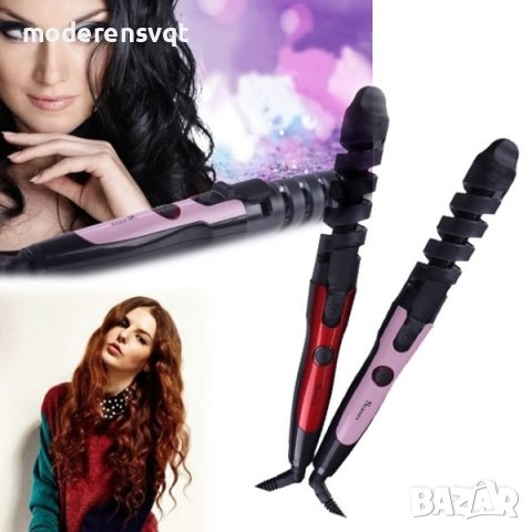 Маша за коса Nova NHC-2007A за перфектни къдрици, снимка 3 - Маши за коса - 40762988