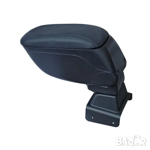 Подлакътник за Skoda Fabia II 2007-2014 от черна кожа, снимка 6 - Аксесоари и консумативи - 55859964