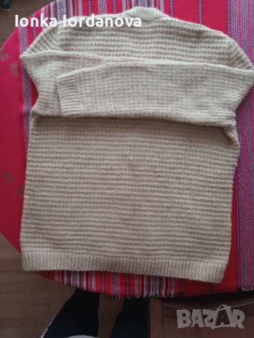 Ръчно изплетена мъжка жилетка, снимка 3 - Пуловери - 39310302