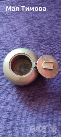 Месингов мини пепелник , снимка 2 - Други стоки за дома - 38082117