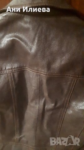 Мъжко ретро кожено яке, снимка 5 - Якета - 31132077