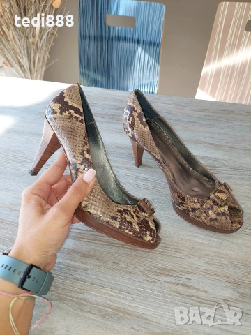 нови естествена кожа , снимка 2 - Дамски обувки на ток - 54198888