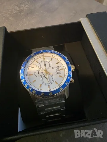 Citizen (Ref. AN3686-53A) чисто нов, неносен мъжки хронограф , снимка 4 - Мъжки - 56237193