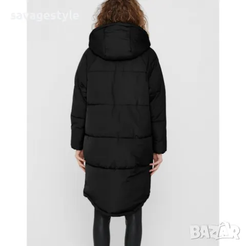 Дамско яке ONLY Gabi Puffer Coat Black, снимка 2 - Якета - 47966215