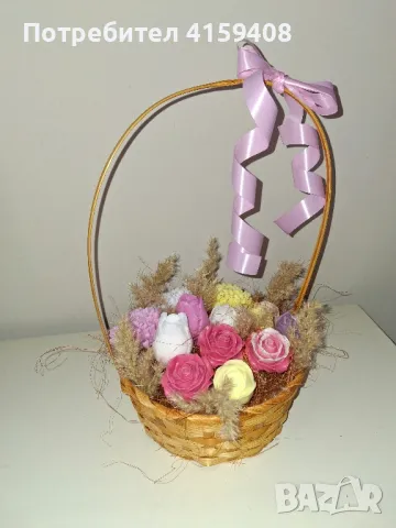 Букети от сапун, снимка 8 - Подаръци за жени - 47154685