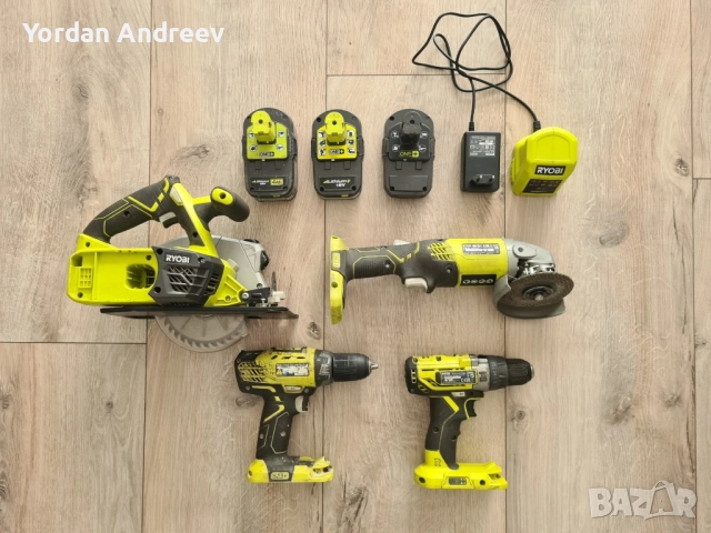 Сет акумулаторни инструменти Ryobi (Риоби)