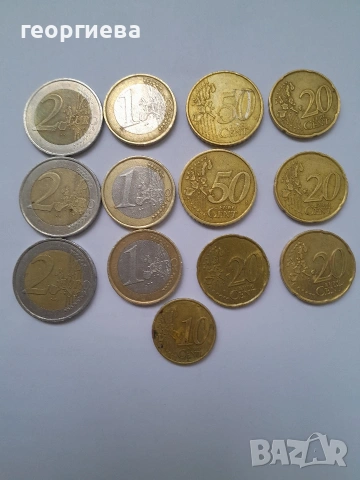 интересни евромонети франция 1999-2002, снимка 6 - Нумизматика и бонистика - 54066858