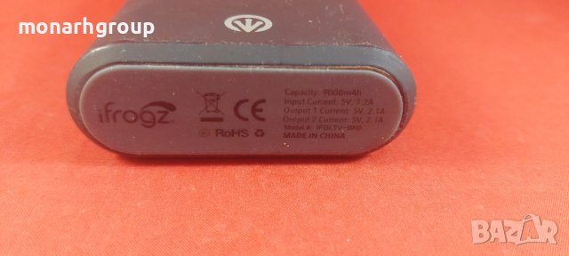 Външна батерия iFrogz Golite Traveler, 9000mAh, снимка 6 - Външни батерии - 39050821