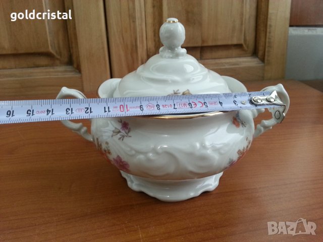  Полски порцелан заханица, снимка 3 - Антикварни и старинни предмети - 36905954