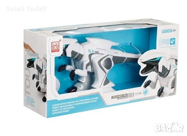 Динозавър Робот, играчка със сензор за докосване и инфрачервена връзка