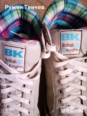 Кецове,,British knights ". Много добро състояние. , снимка 4 - Кецове - 53280512