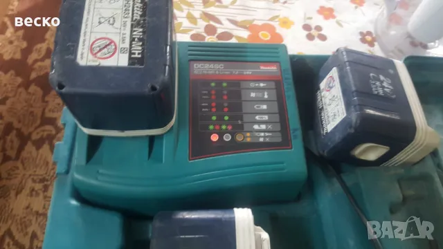 ударна дрелка къртач 24 волта оригинална макита, снимка 9 - Куфари с инструменти - 49025880