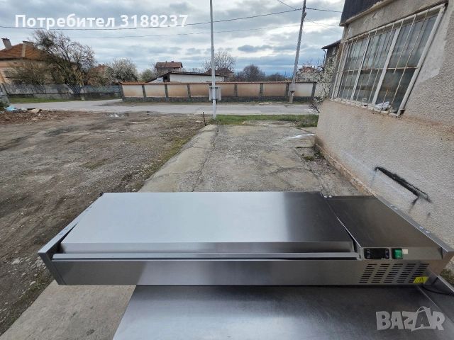 Немска хладилна вана за студени гарнитури и салати, снимка 2 - Хладилни витрини и фризери - 54041909