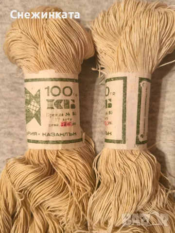 Конци за плетене и памучно тире, снимка 15 - Декорация за дома - 41085715