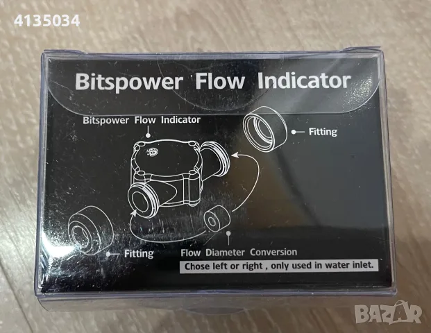 Bitspower Flow Indicator (модел BP-FI-CLBKTB), снимка 3 - Други - 56096448