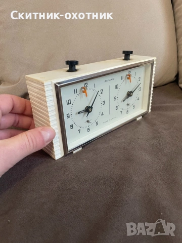 Винтидж шахматен часовник, снимка 2 - Антикварни и старинни предмети - 53253540