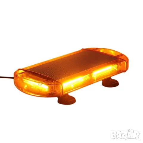 LED сигнална лампа маяк 425mm / 215mm / 80mm 12-24V оранжева 10 режима, снимка 4 - Аксесоари и консумативи - 55865166