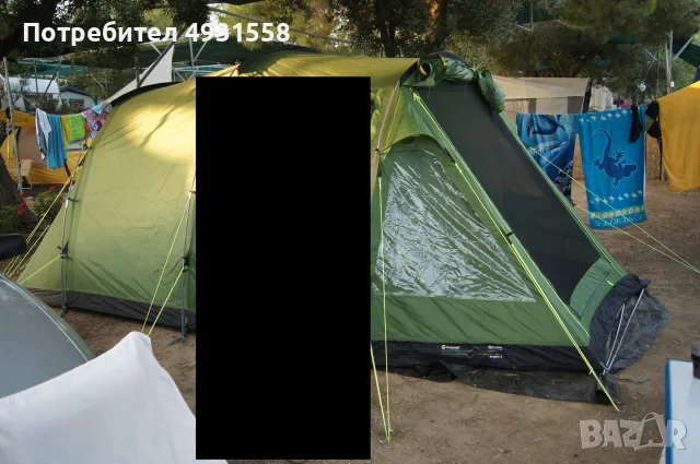 Палатка Outwell Oregon 5 за 5 човека като нова, снимка 3 - Палатки - 55832672