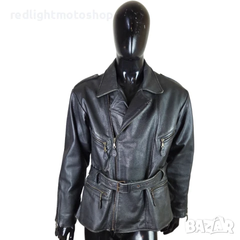 📌 5308 | Мъжко кожено яке | Рокерия | XL | 140 лв, снимка 1