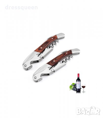 2901 Сгъваем тирбушон с дървена дръжка, снимка 17 - Аксесоари за кухня - 34266209