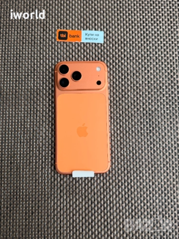 НОВ❗️ 512gb❗️ iphone 17Pro MAX ❗️лизинг от 104лв/м❗️ Cosmic Orange ❗️ оранжев