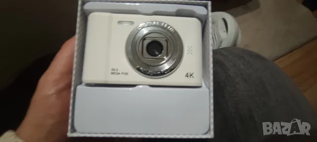 фотоапарат 4к HD бял пълен комплект принадлежности , снимка 3 - Аксесоари и консумативи - 49025089