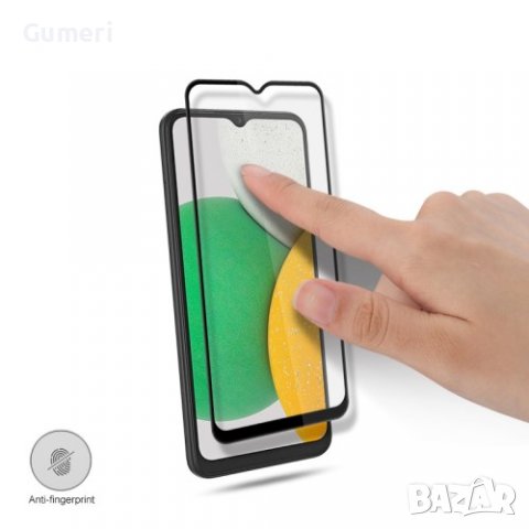 Samsung Galaxy A03 Core - Стъклен Протектор за Целия Екран - Full Glue, снимка 4 - Фолия, протектори - 37251861