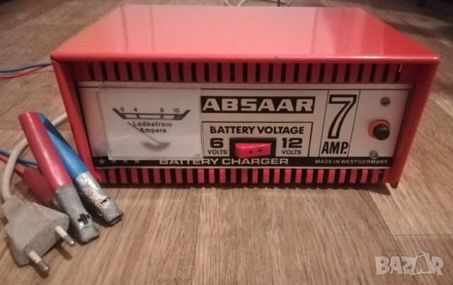 германско зарядно устройство за акумулатори 12V -7А ABSAAR