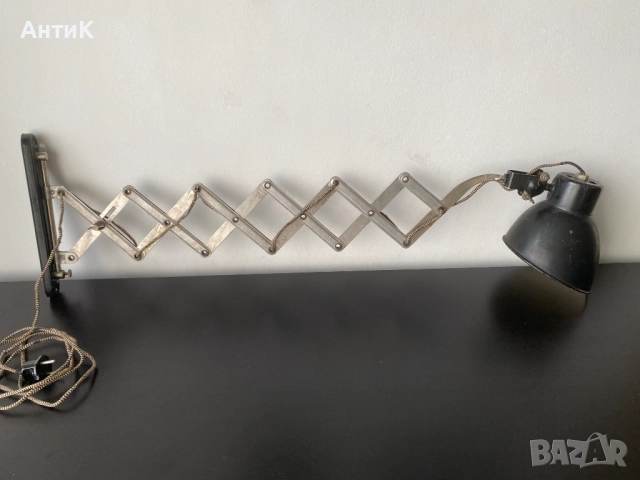 Стара Разтегателна Лампа Винтидж, снимка 4 - Други - 52139948