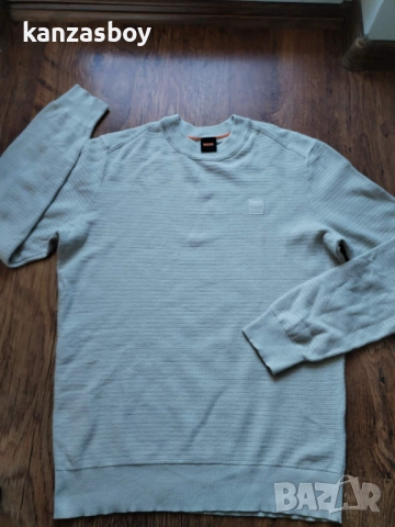 Hugo Boss Orange - страхотен мъжки пуловер КАТО НОВ С, снимка 7 - Пуловери - 52756271