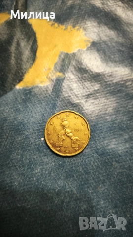 2002 Italy 20 EURO CENT