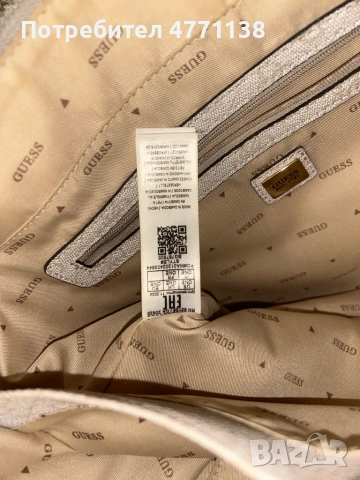 GUESS WOMEN NOELLE NOEL TOTE NUDE HANDBAG / GUESS NOELLE ДАМСКА ЧАНТА, снимка 6 - Чанти - 53904341