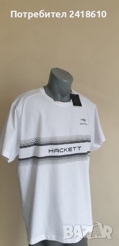 HACKETT Aston Martin Cotton Mens Size 2XL НОВО! ОРИГИНАЛ! Мъжка тениска!, снимка 13 - Тениски - 40097259