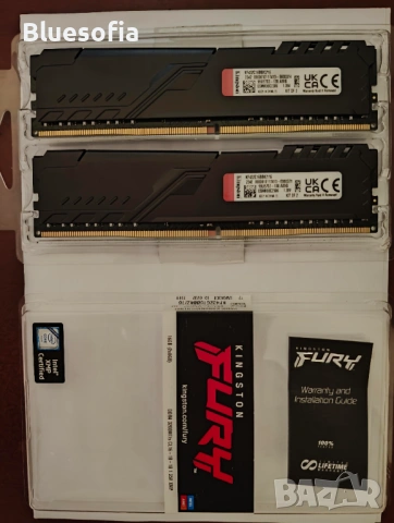 Kingston Fury Beast Black 16GB(2x8) DDR4 3200