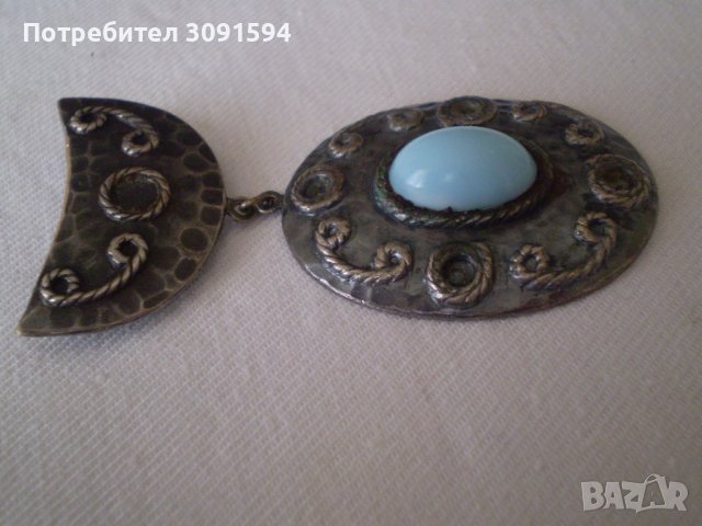 Ретро Дамска Брошка  , снимка 3 - Антикварни и старинни предмети - 36730329