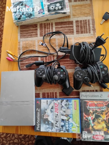 Playstation 2 slim silver