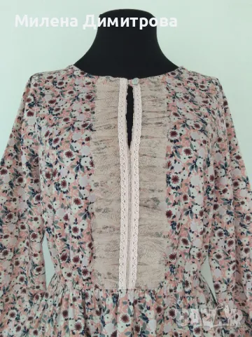 Дамска рокля с дълъг ръкав , снимка 8 - Рокли - 50063143