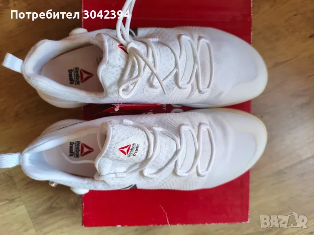 Мъжки маратонки,Reebok,оргинални,бели, снимка 6 - Маратонки - 56149316
