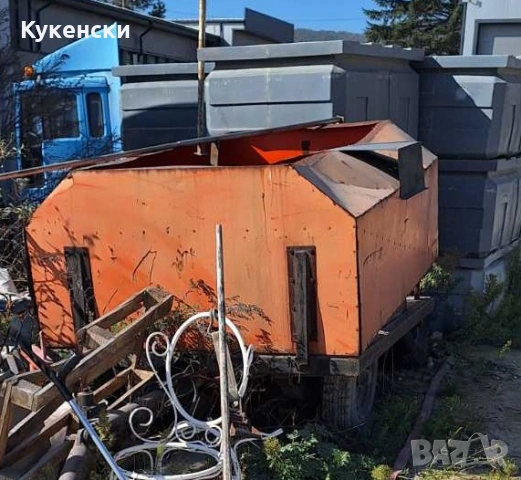 ремарке за трактор ,едноосно, снимка 2 - Ремаркета - 53244446