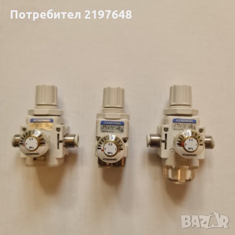 Микро пневматичен регулатор на налягане ( с филтър)  , снимка 1