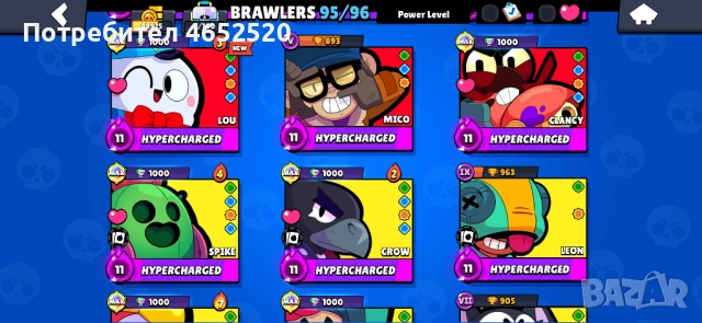 ⭐️Bralw Stars : Clash Royale STACK OG ACC⭐️, снимка 5 - Аксесоари - 52431027