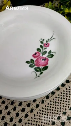 Mitterteich Bavaria рози, снимка 5 - Чинии - 50153471