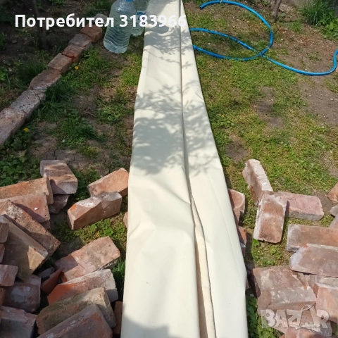 брезент голям 4 х 3 гумиран изработен по поръчка , снимка 3 - Други стоки за дома - 54256213