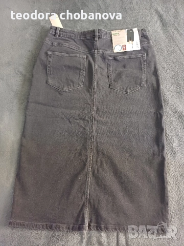 Нова дънкови пола, снимка 2 - Поли - 51537793