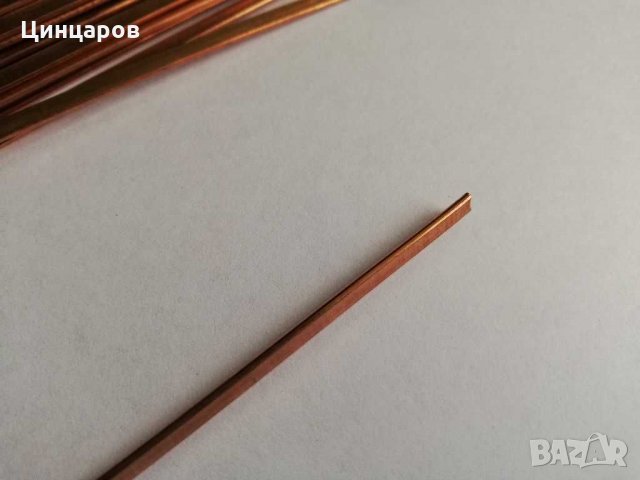 Припой медно-фосфорен плосък 1.3x3.2x500мм,необмазан с флюс, снимка 5 - Други машини и части - 31286340