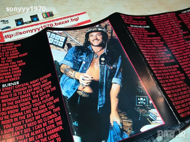 motorhead-sony касета 1205231031, снимка 2 - Аудио касети - 40675467