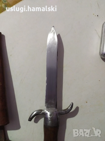 Стар нож, снимка 3 - Антикварни и старинни предмети - 52829380