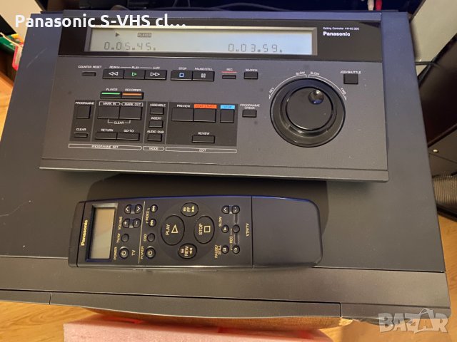Panasonic NV-HS900 Super-VHS recorder set 2 броя, снимка 6 - Плейъри, домашно кино, прожектори - 44465385