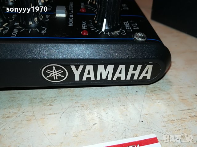 YAMAHA MG06+YAMAHA ADAPTOR L1106222044, снимка 11 - Ресийвъри, усилватели, смесителни пултове - 37055289
