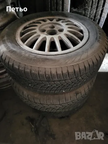 Оригинални джанти RONAL 5x112 6J ET45 със зимни гуми Firestone Winterhawk 3 195/65/15 DOT 2018, снимка 4 - Гуми и джанти - 48042673